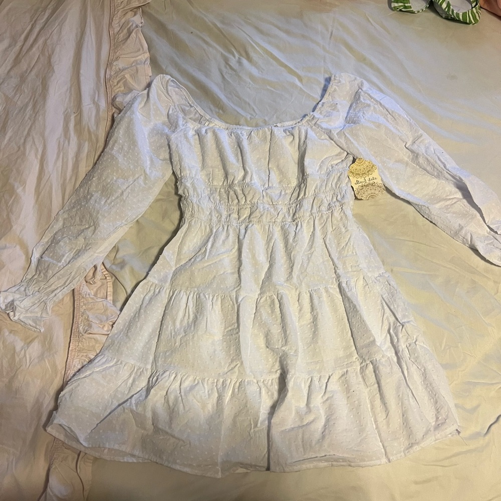 Altar’d State White Dress